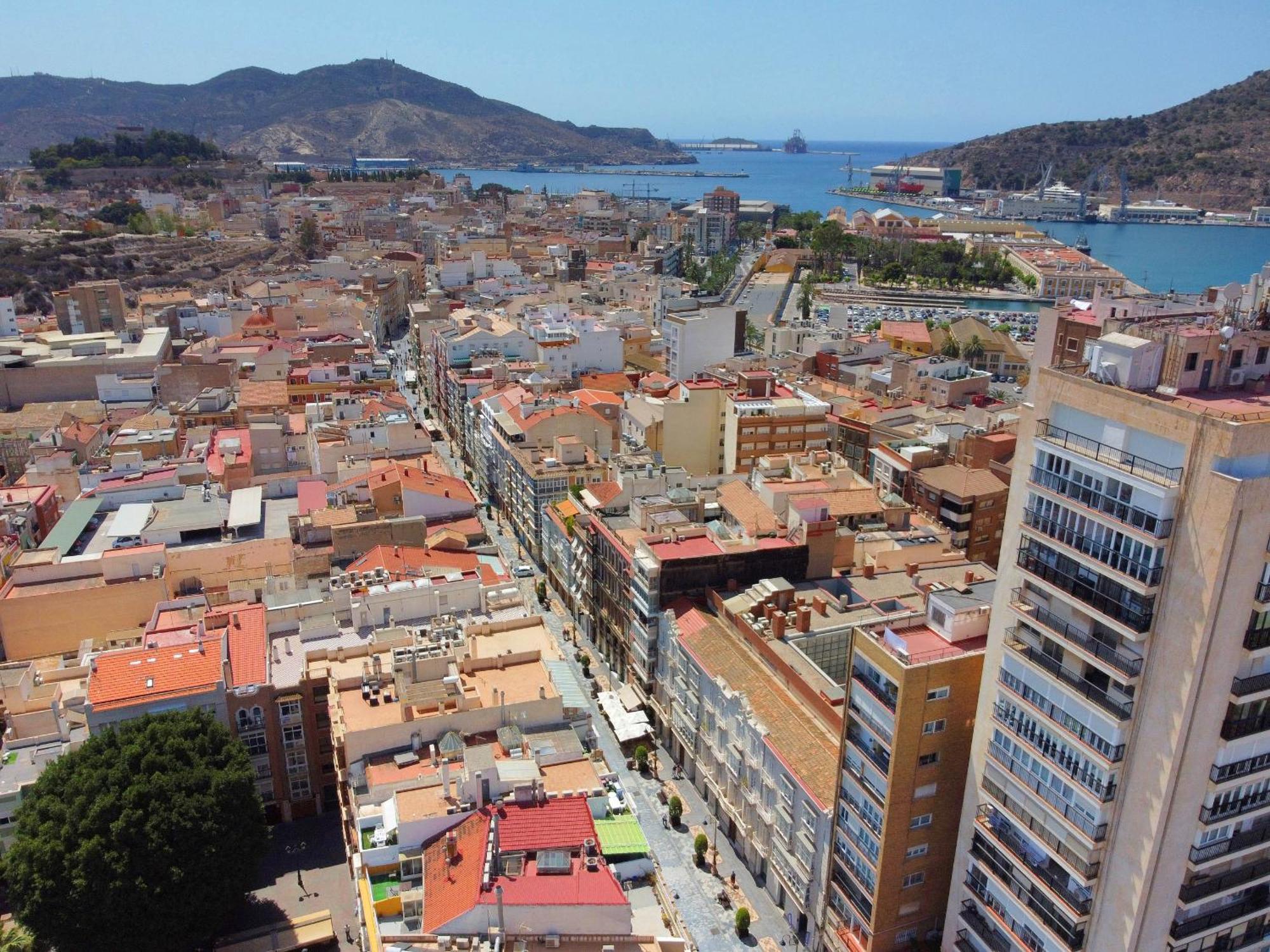 Apartamentos Nuevo Edificio Alba Cartagena Centro Parking Buitenkant foto